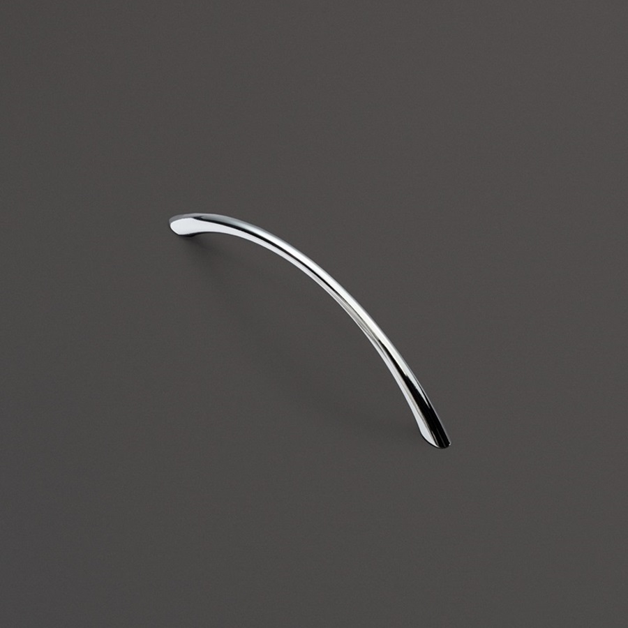 фото Ручка-скоба АРЕС, 96 мм, хром глянцевый