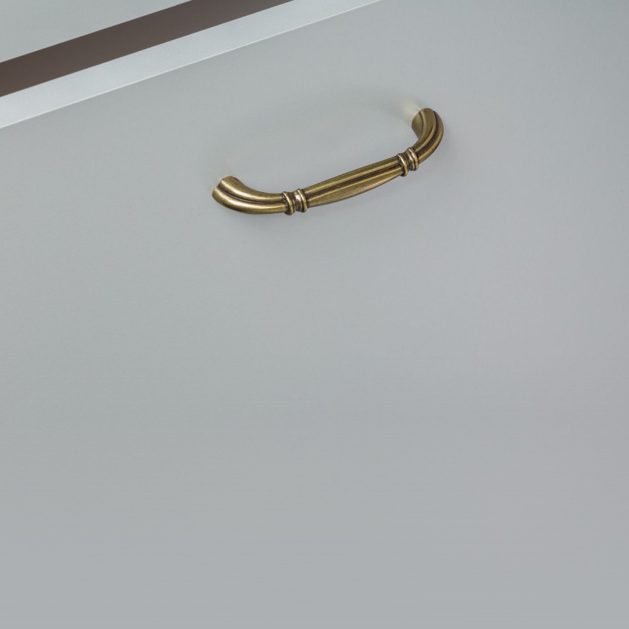 фото Ручка-скоба МЕИССА, 96 мм, бронза античная