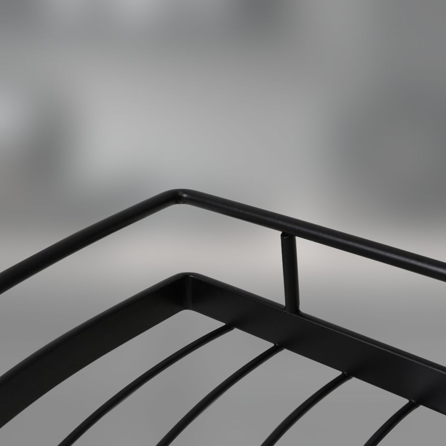 фото Полка угловая К2CWJ201-3 ALBA 220х250х270мм Черный матовый