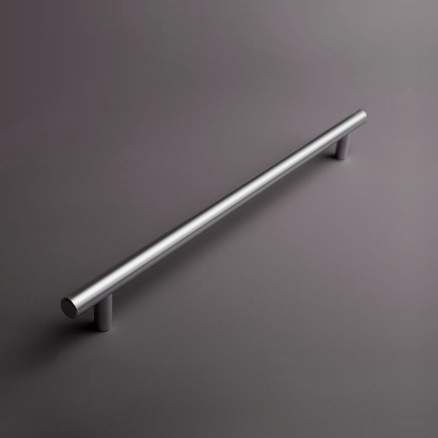 фото Ручка-рейлинг D=12 256/306, хром матовый