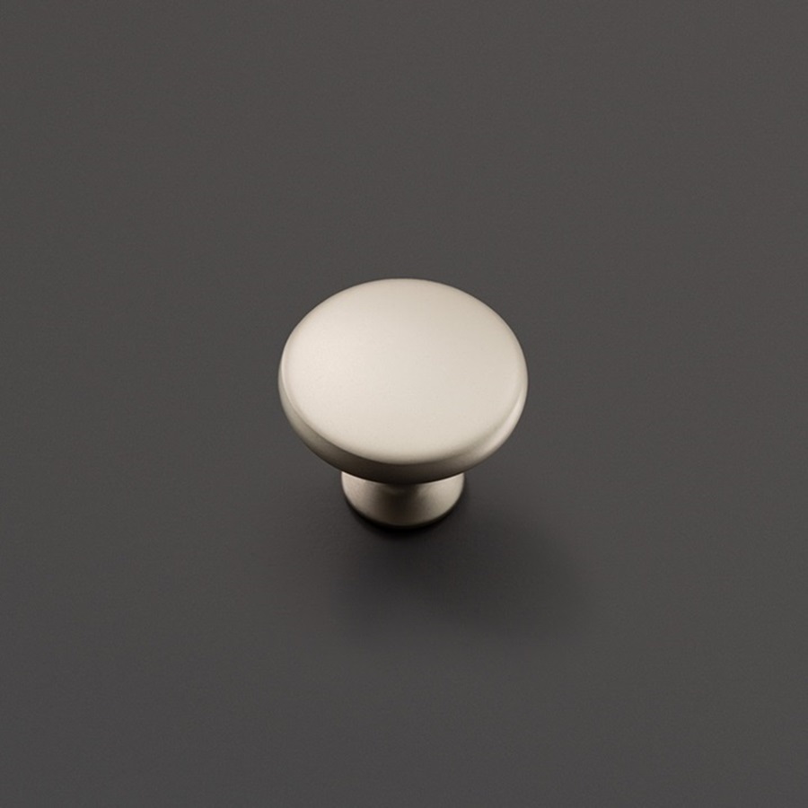 фото Ручка-кнопка КАССИО, никель матовый