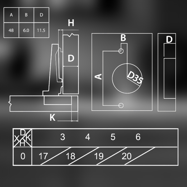 фото Петля накладная MF Prima All-2-Way 3D, Clip-on, доводчиком, мягкий ход, никель