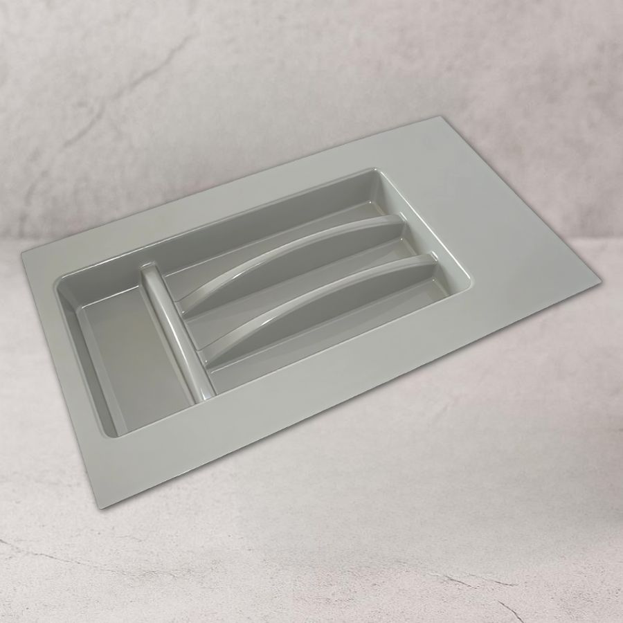 фото Лоток FGV Tetrix для столовых приборов в базу 300-350мм (280x495), Silver Champagne матовый