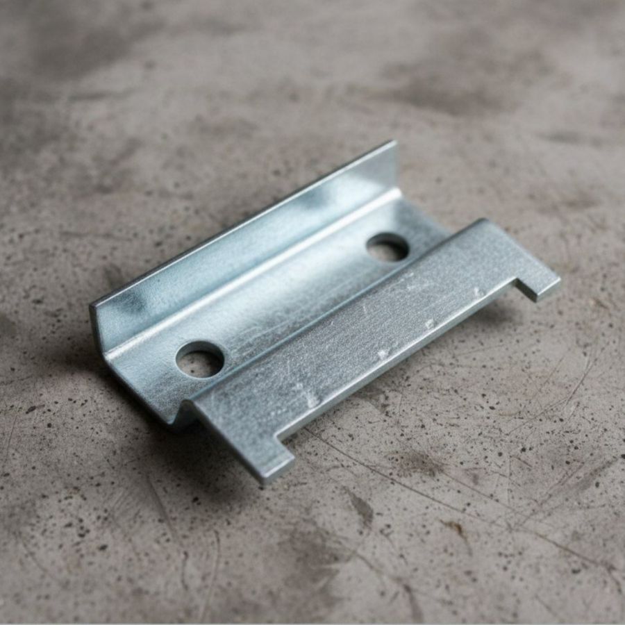 фото Крепежная планка 55x33x1.5 мм, сталь, оцинкованная