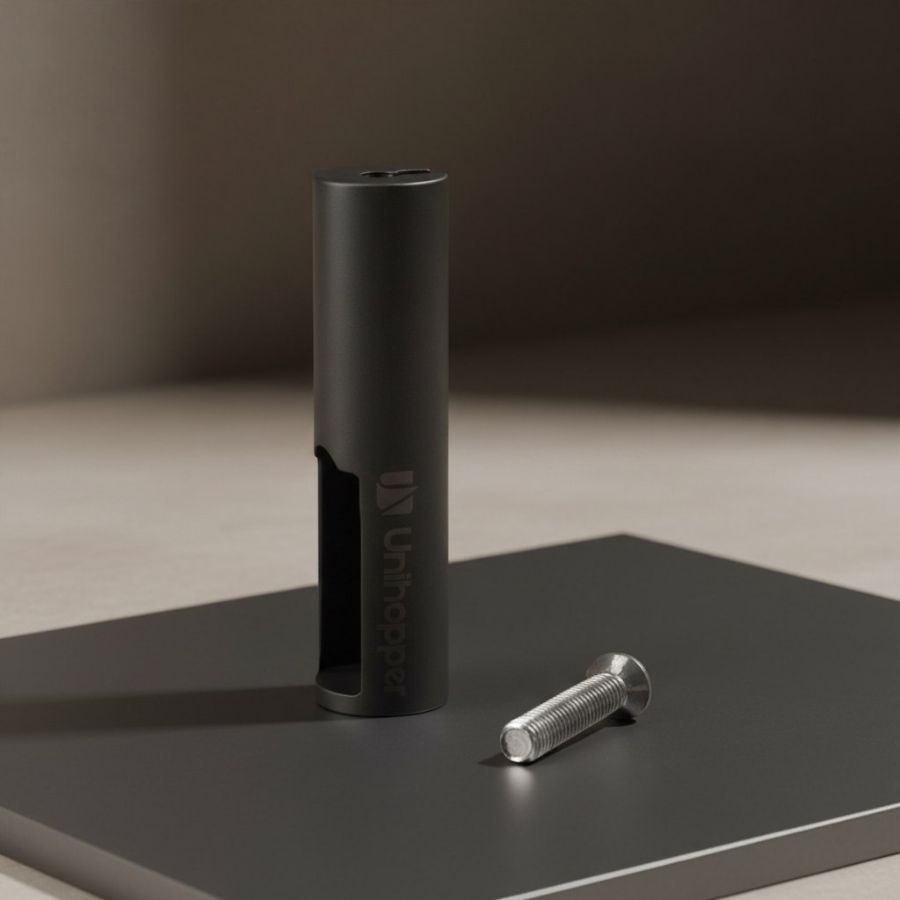 фото Держатель верхний торцевой МОНИКА для прямоугольной штанги