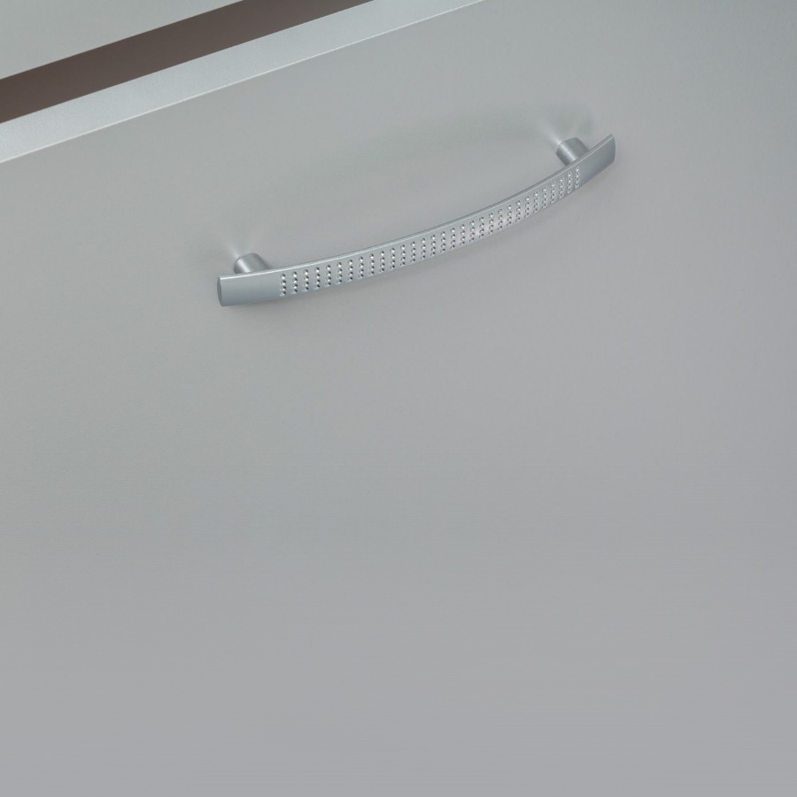 фото Ручка-скоба АЛЬНАИР, 128 мм, хром матовый