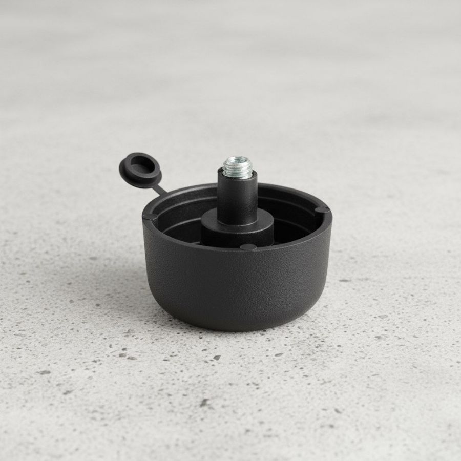 фото Опора регулируемая ОШ-50х27 черная