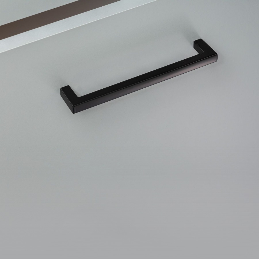 фото Ручка-скоба ТЕРРА, 160 мм, черный матовый