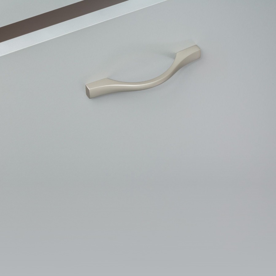 фото Ручка-скоба КАССИО, 96 мм, никель матовый