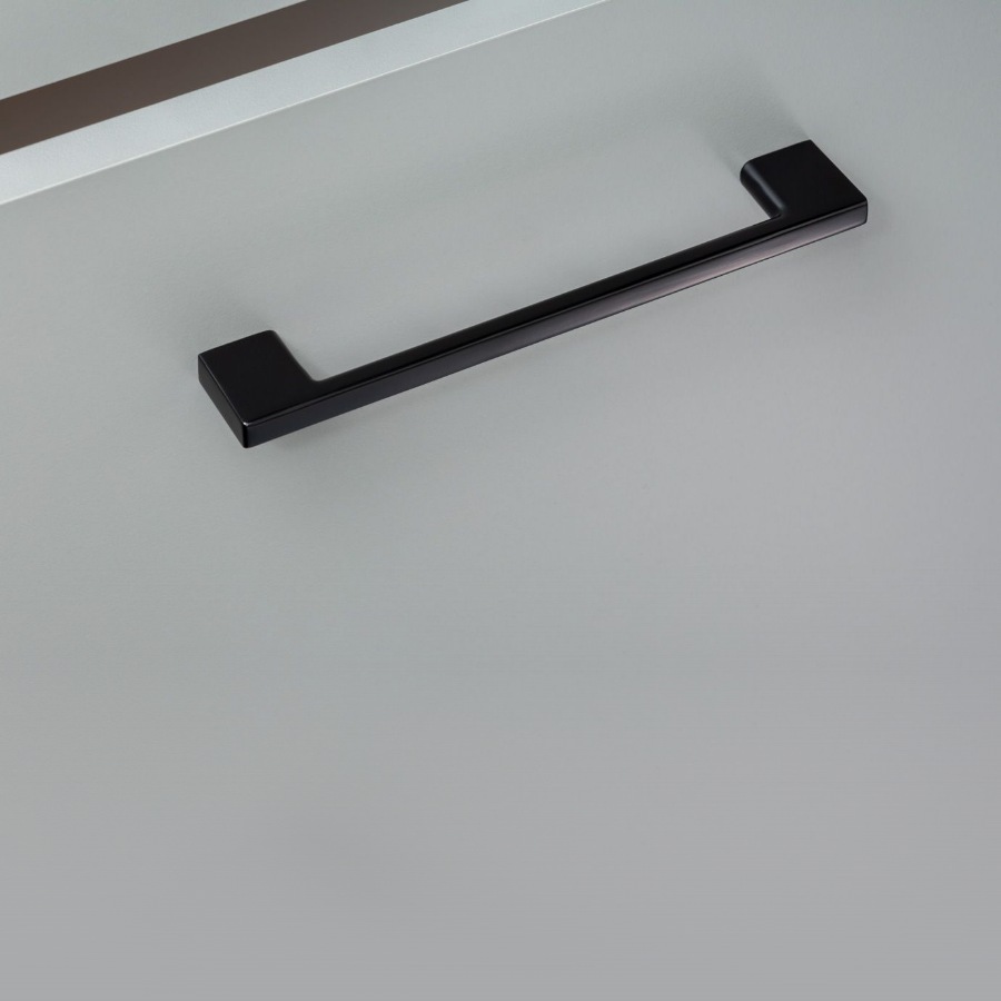 фото Ручка-скоба СИРИУС, 160 мм, черный матовый