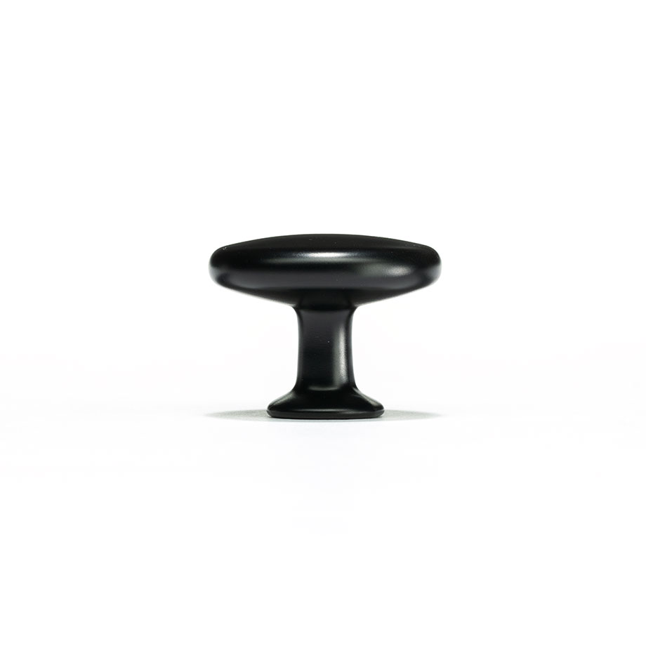 фото Ручка-кнопка КАССИО, черный матовый