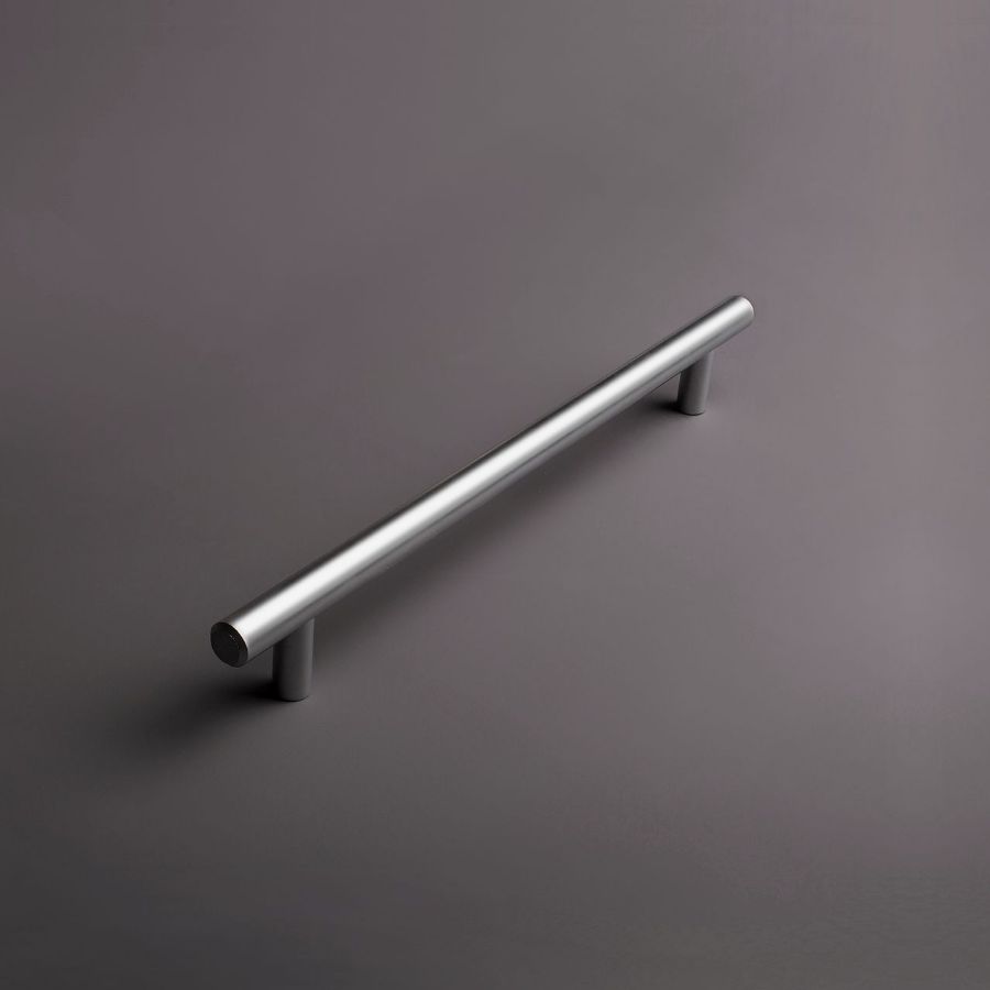 фото Ручка-рейлинг D=12 192/242, хром матовый