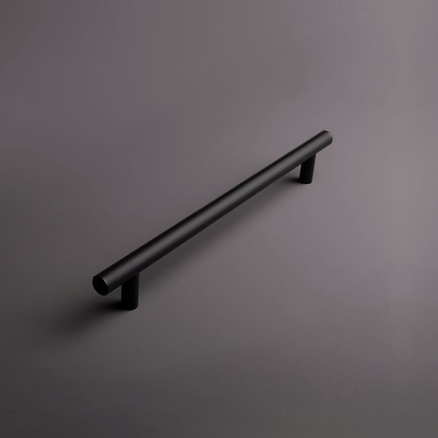 фото Ручка-рейлинг D=12 192/242, черный матовый