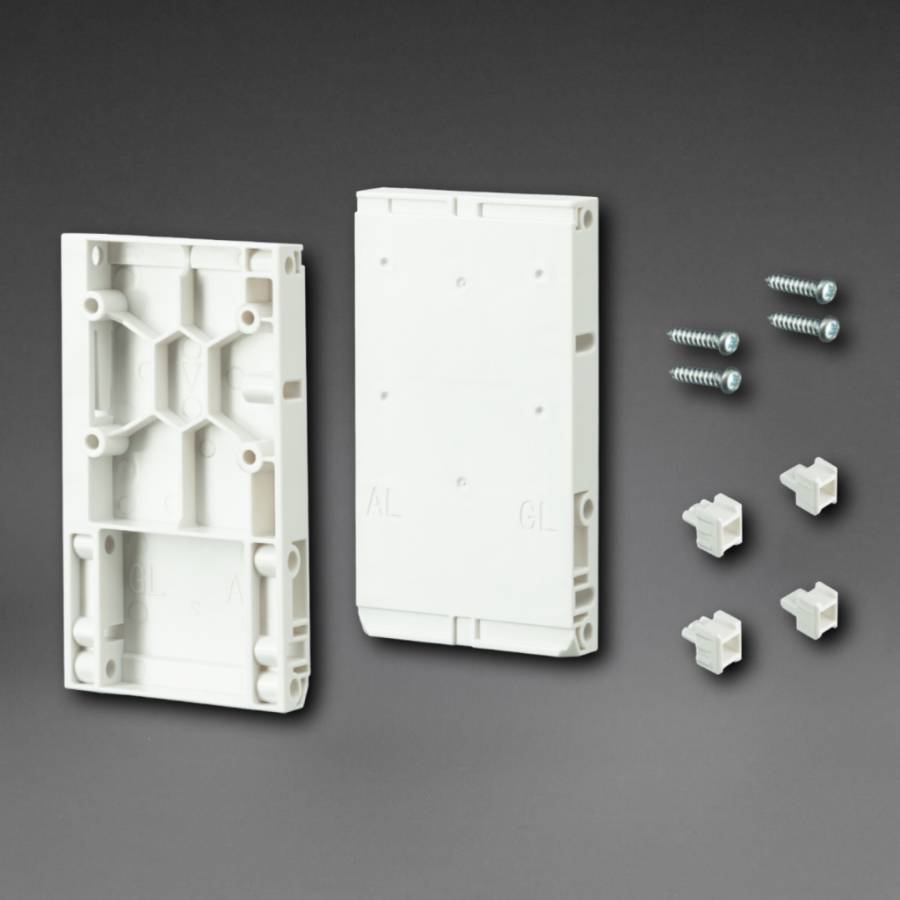 фото Держатели лицевой панели для внутреннего ящика пластик Unihopper Magic Box 80мм белый