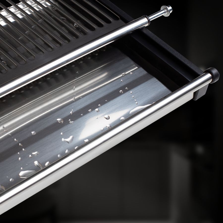 фото Посудосушитель одноуровневый из нержавеющей стали в шкаф 600 мм