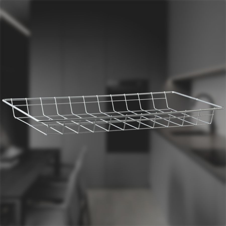 фото Посудосушитель хром в шкаф 400 мм