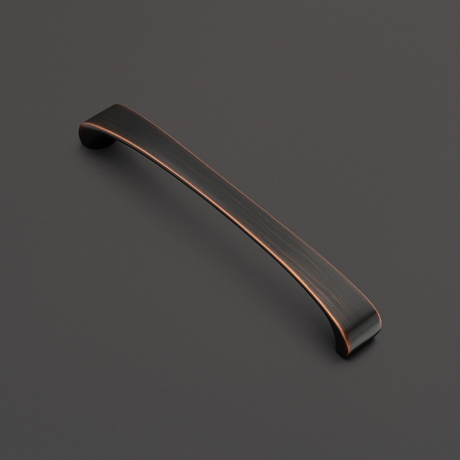 фото Ручка-скоба ПЕРСЕЙ, 160 мм, медь полированная