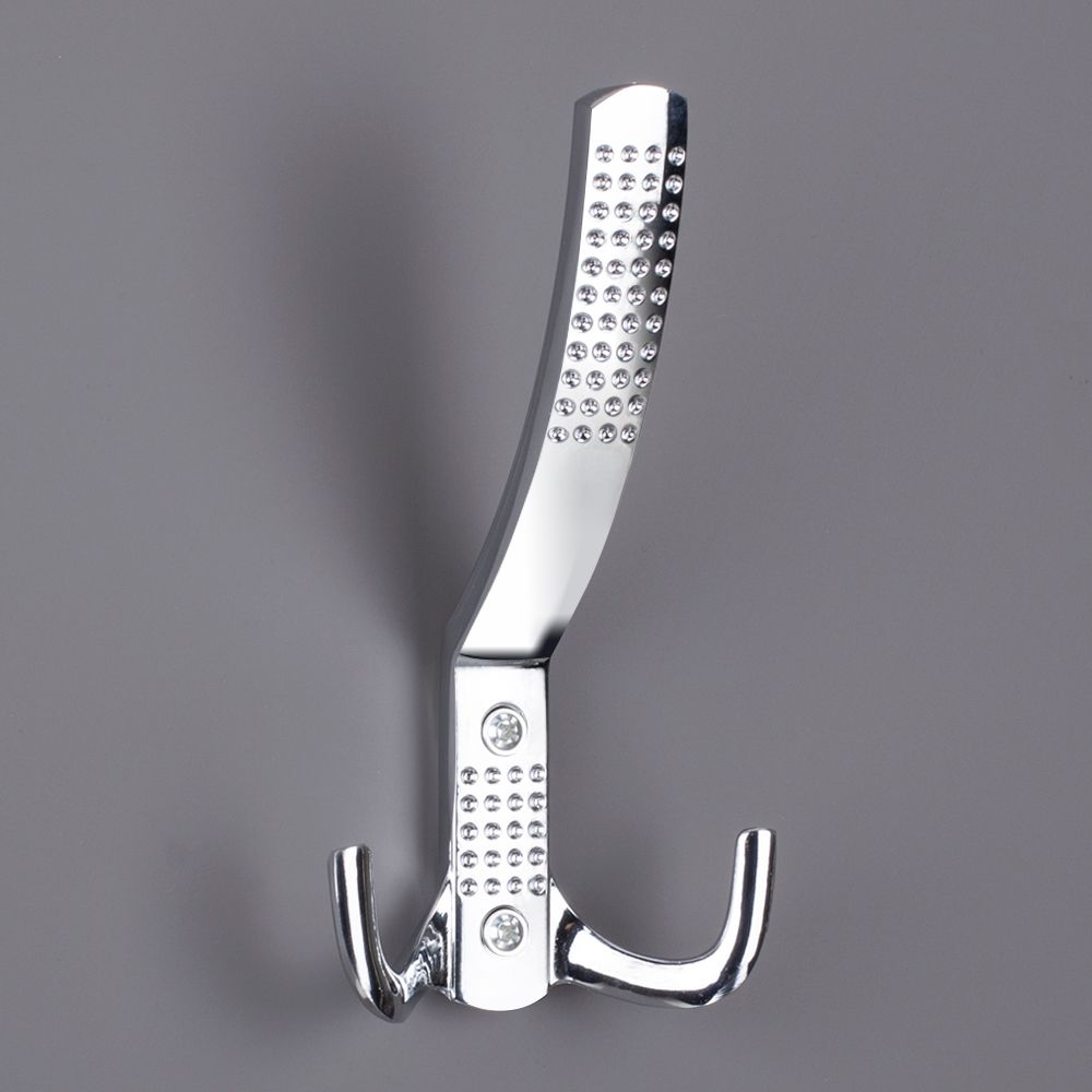 фото Крючок ПЕРФО трехрожковый, хром глянцевый