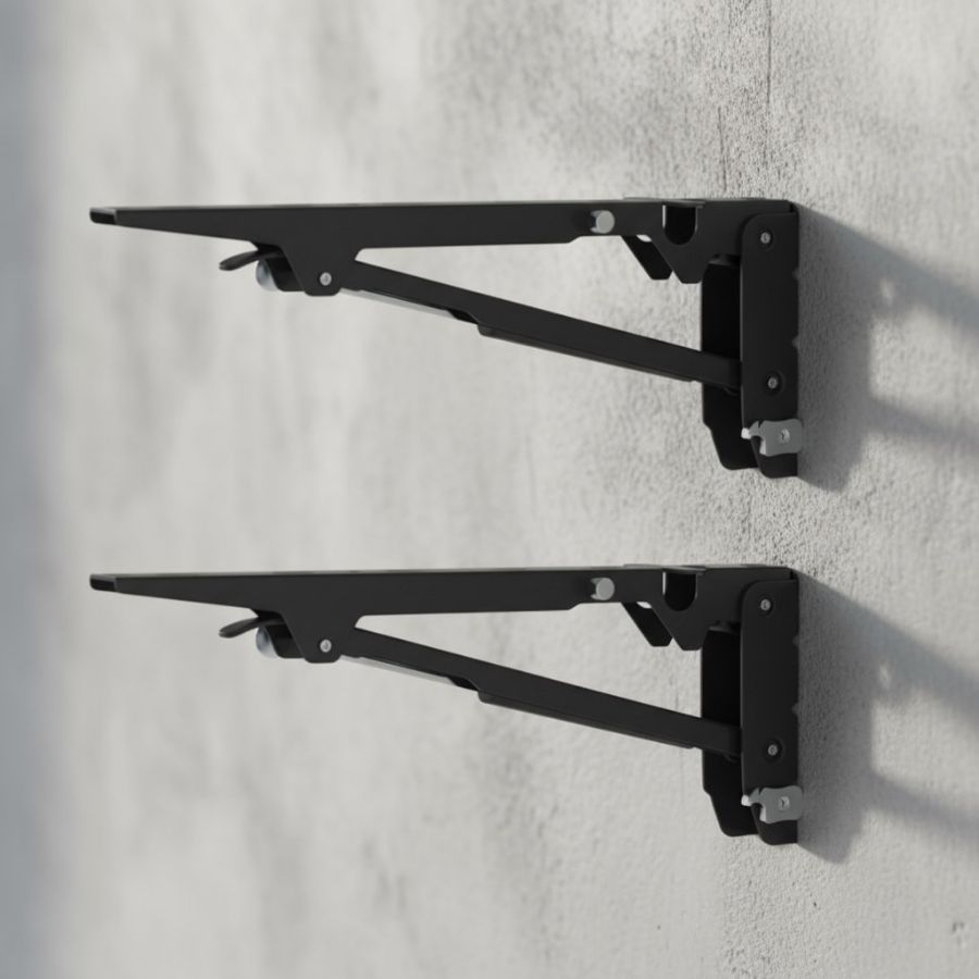 фото Кронштейн складной для откидного стола DK 80 черный