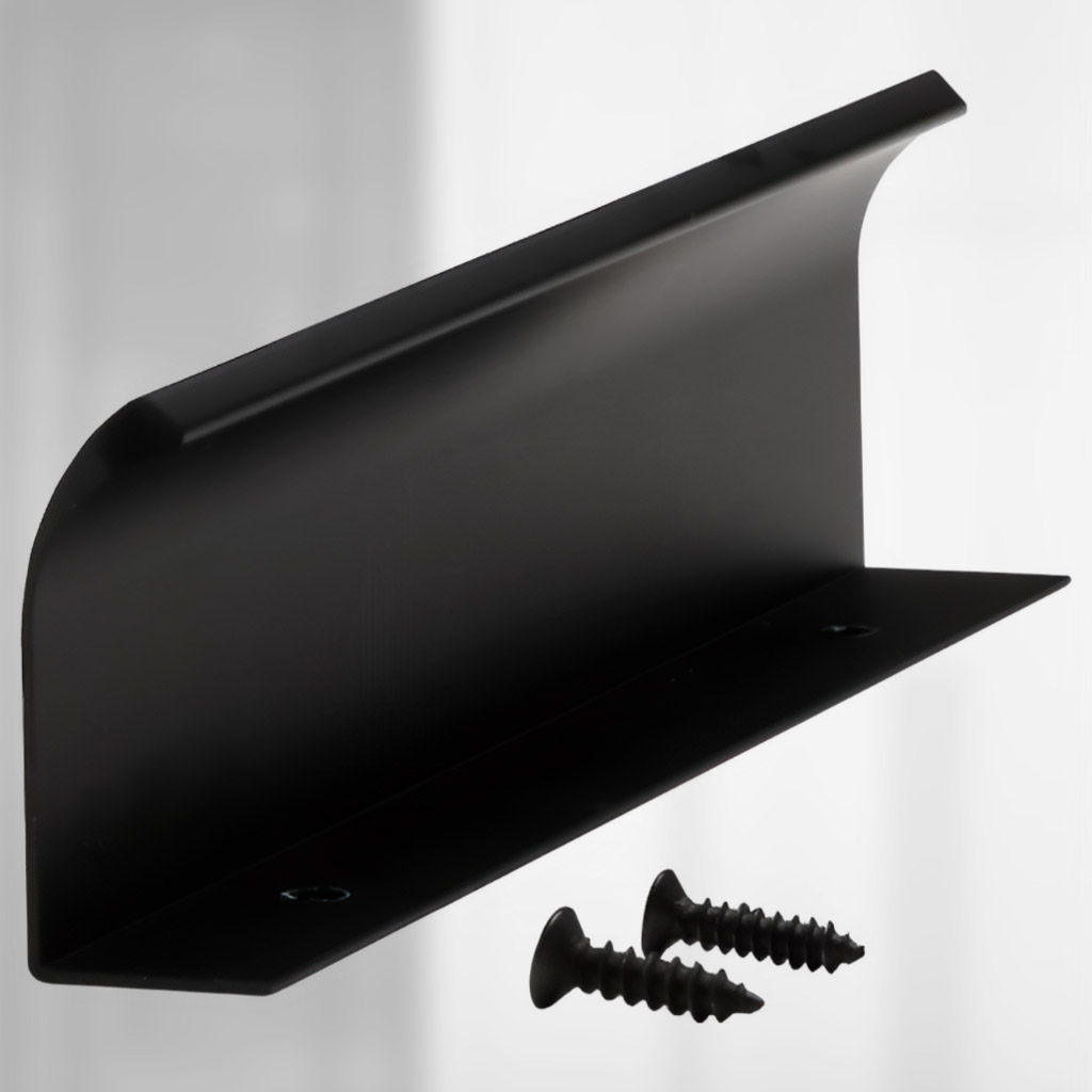 фото Ручка-скоба ТИТАН, 96/150 мм, черный матовый