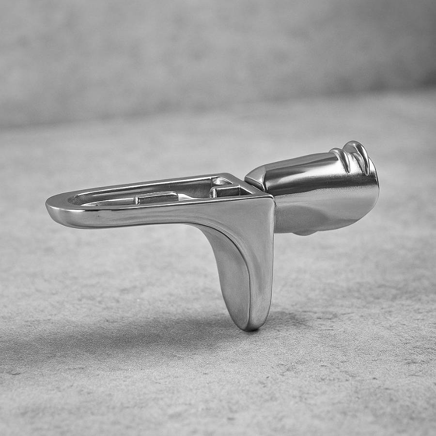 фото Полкодержатель Г-образный цинк 5*8, никель