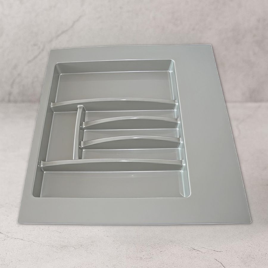 фото Лоток FGV Tetrix для столовых приборов в базу 600мм (550x495), Silver Champagne