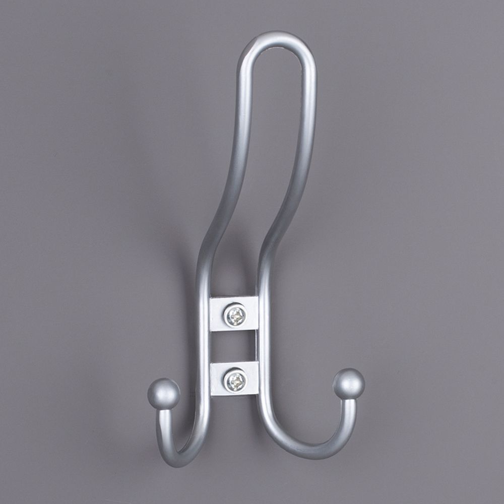 фото Крючок ДЖЕМИНИ трехрожковый, хром матовый