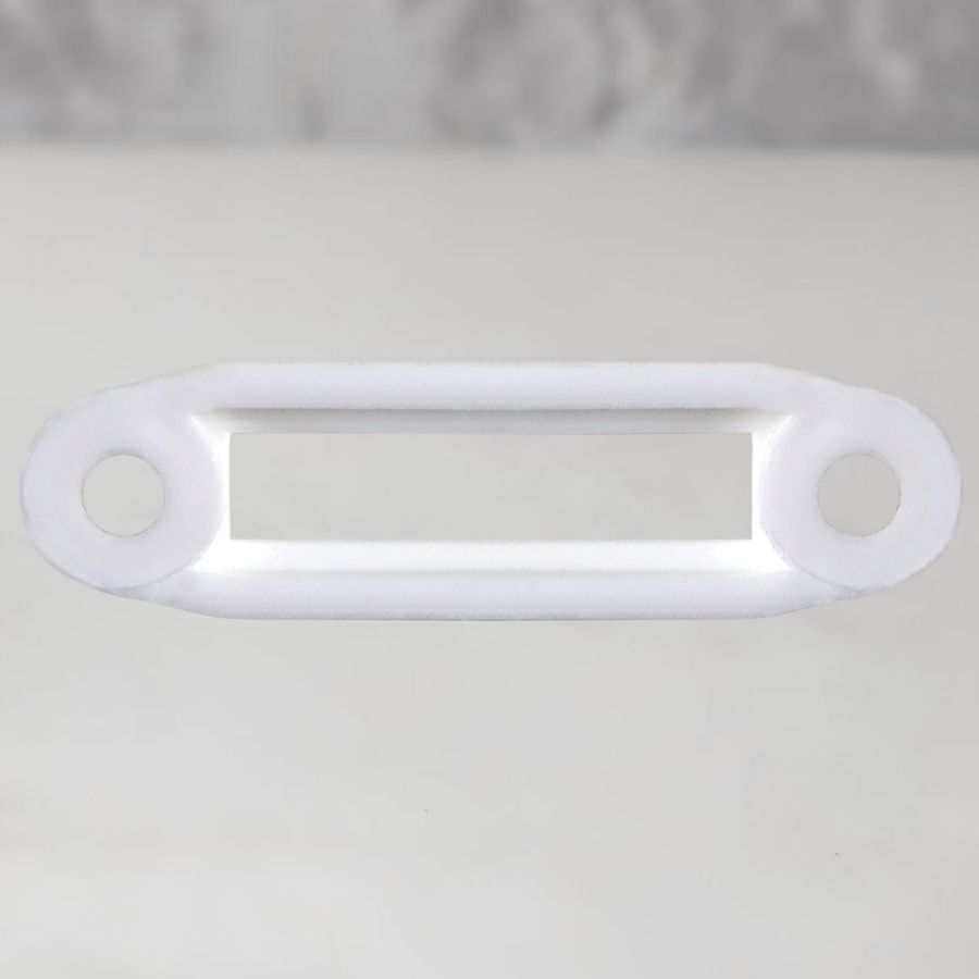 фото Клипса универсальная белая (для кухонной опоры под саморез)