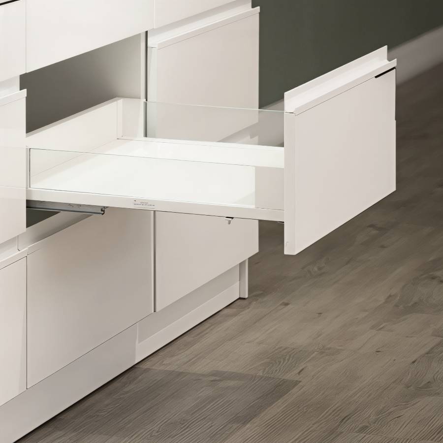 Комплект выдвижного ящика Tango Slim Со стеклом белый.png