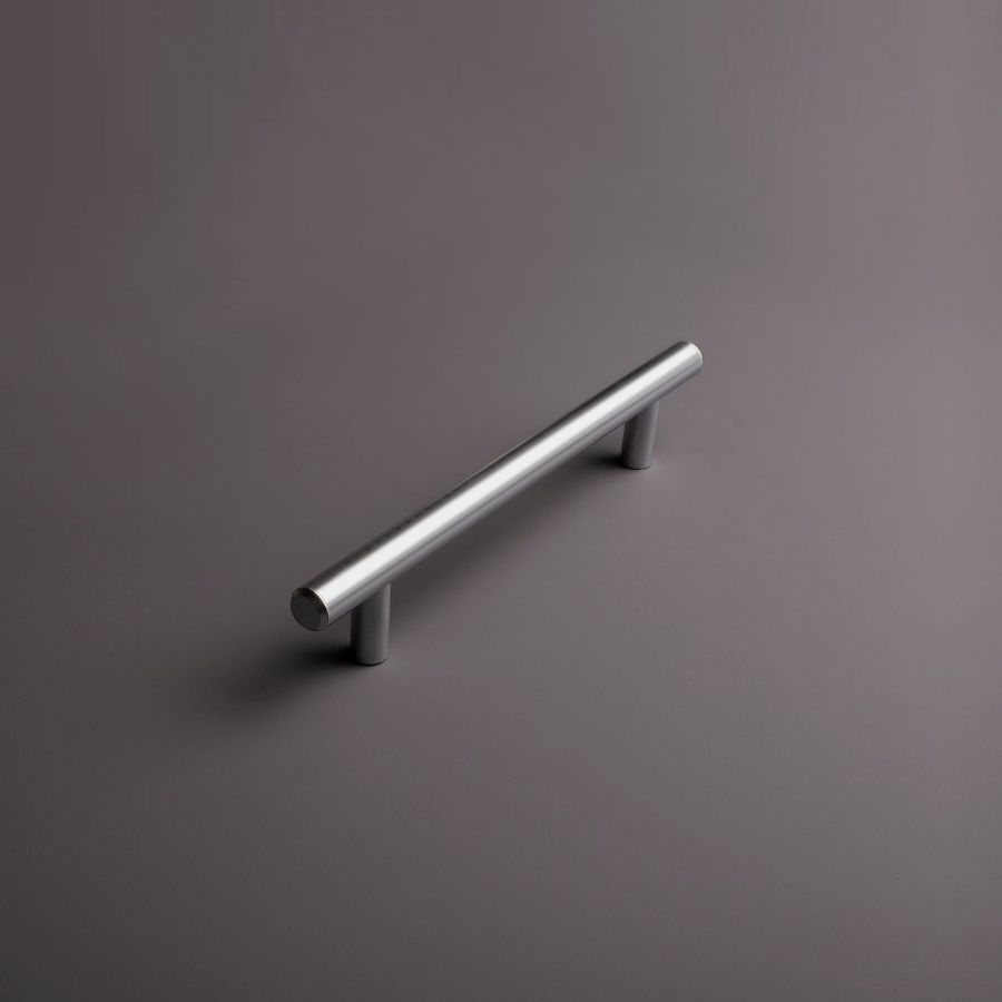 фото Ручка-рейлинг D=12 128/178, хром матовый