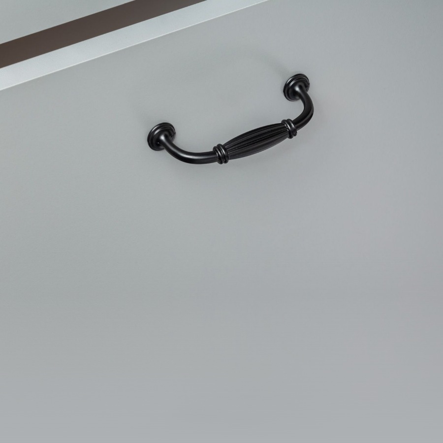 фото Ручка-скоба ТАРФ, 96 мм, черный матовый