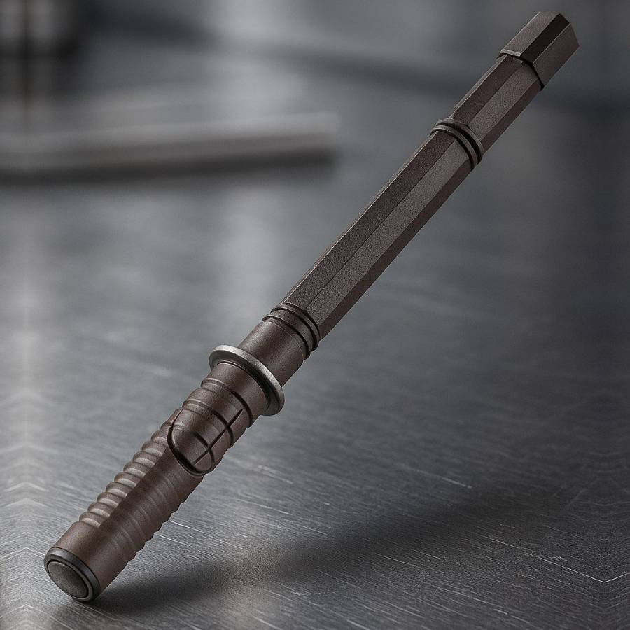 фото Менсолодержатель MF нерегулируемый, скрытого типа, 14х140мм, коричневый