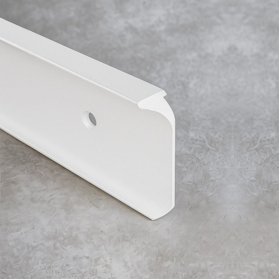 фото Планка для столешниц "Европа" 38мм 600мм угловая белая