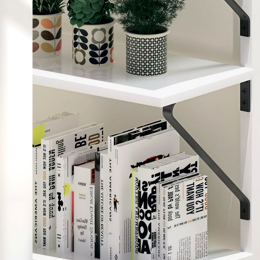 фото Полкодержатель LOFT-3 (250*220), черный (30 кг)