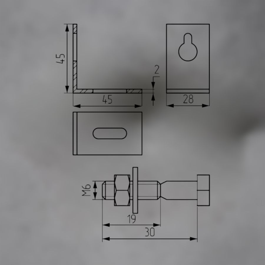 фото Подвеска угловая 5,1Ж