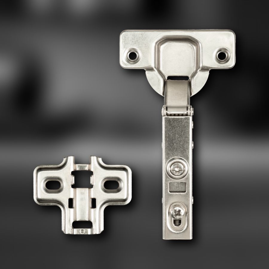 фото Петля накладная 091370.022 быстросъемная Clip-on с доводчиком