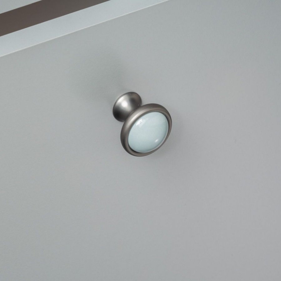 фото Ручка-кнопка АИДА, серый матовый