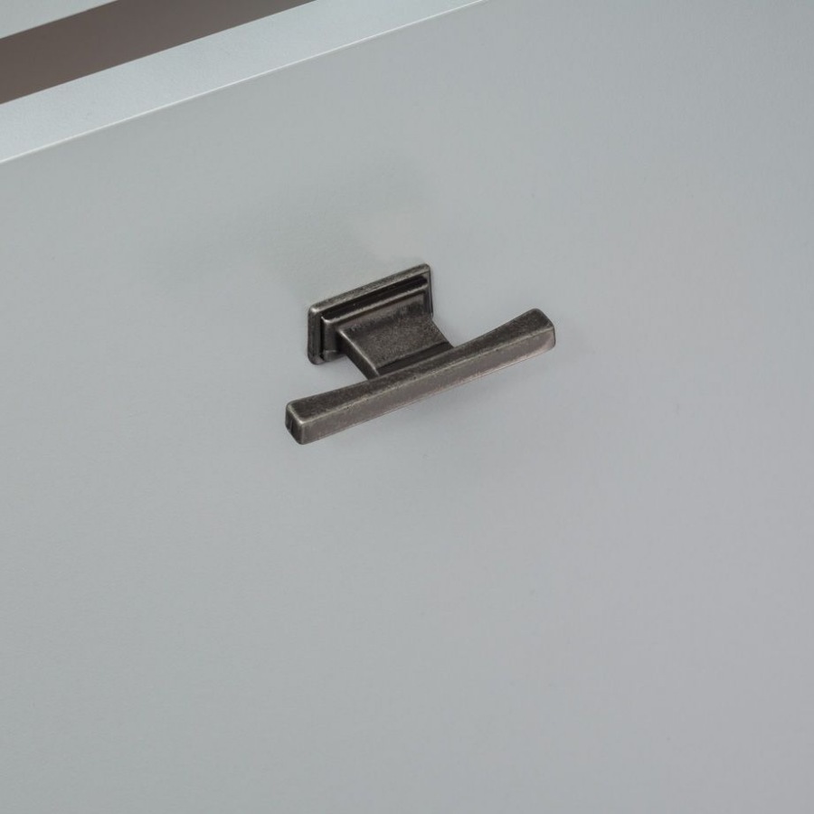 фото Ручка-кнопка ГЕРА, серебро