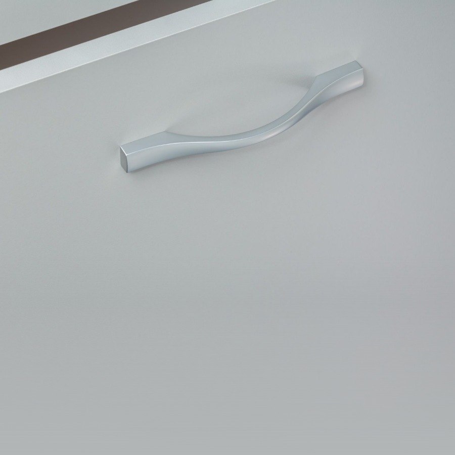 фото Ручка-скоба КАССИО, 128 мм, хром матовый