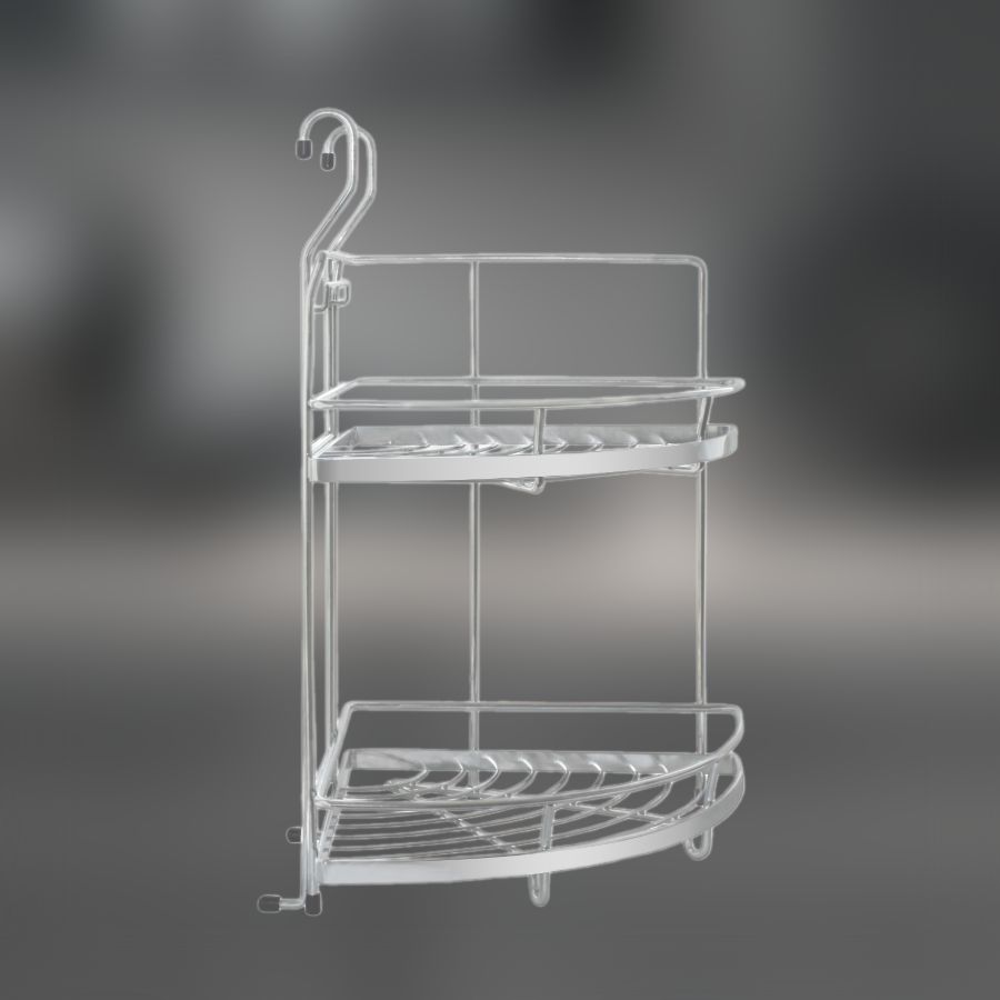 фото Полка угловая двойная CWJ201F-2 ALBA 230x240x400мм