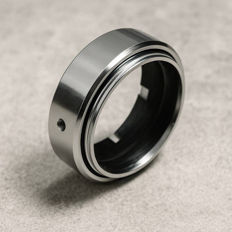 фото Кольцо-фиксатор для полок трубы 50 мм, хром