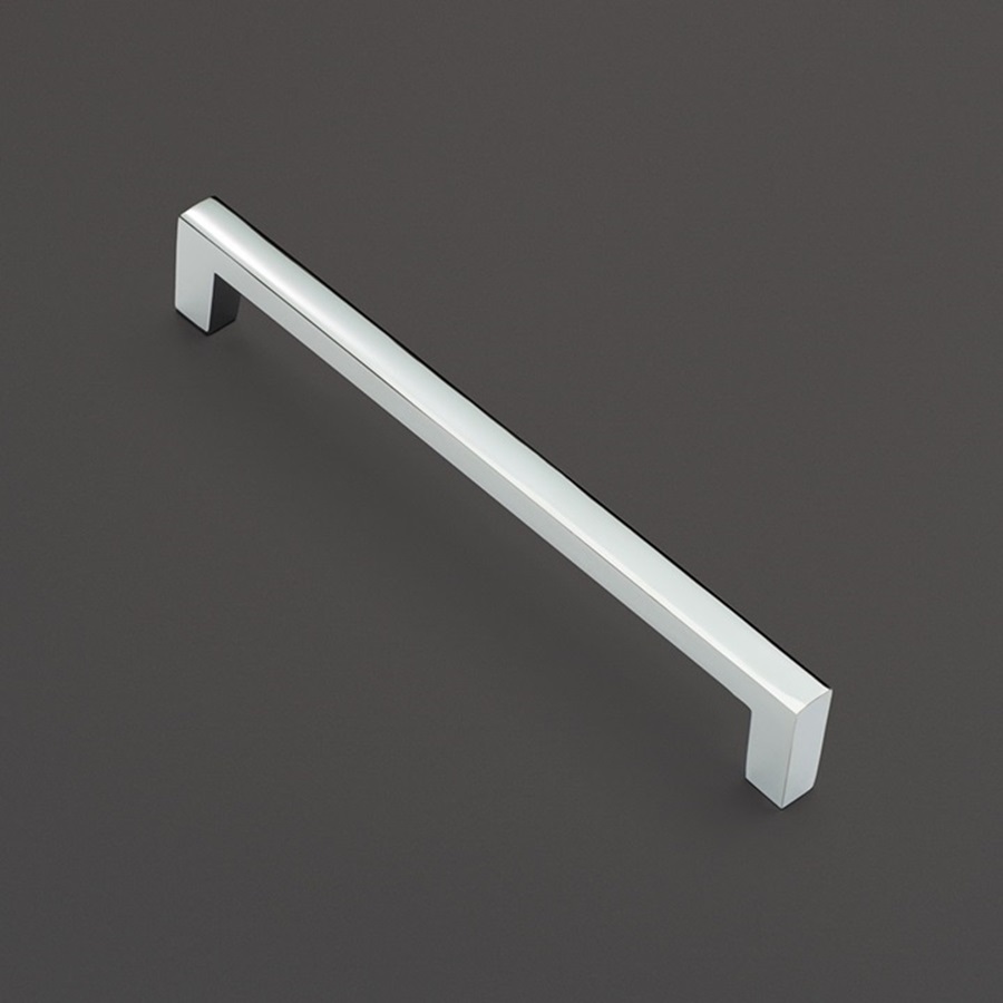 фото Ручка-скоба ТЕРРА, 160 мм, хром глянцевый