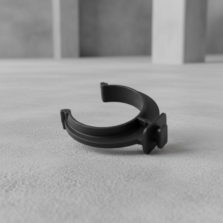 фото Клипса для кухонной опоры черная 