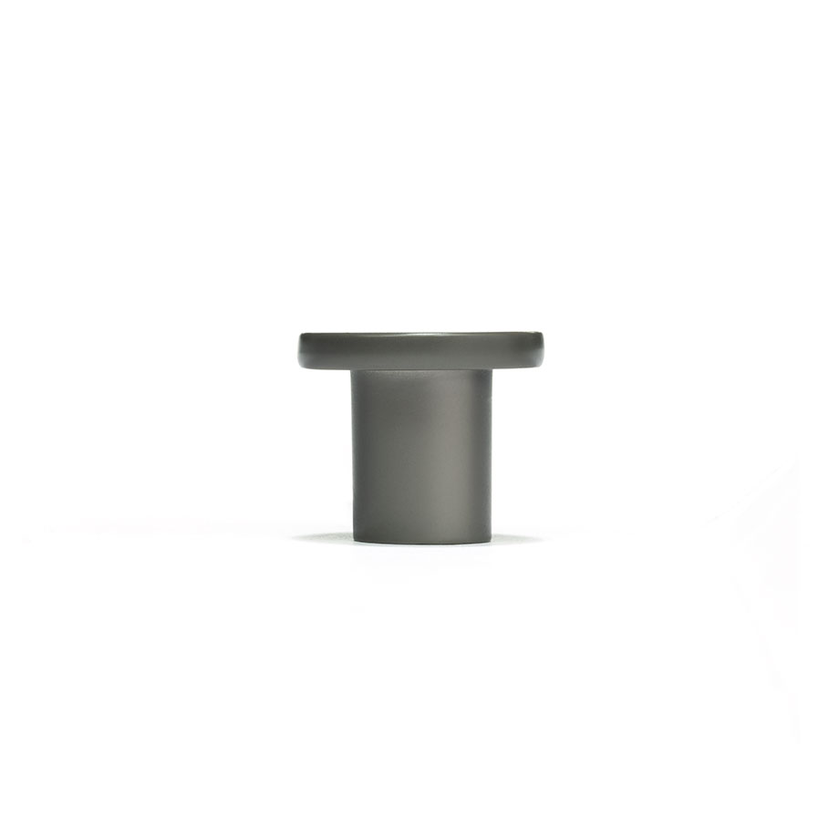 фото Ручка-кнопка TEYA, серый матовый