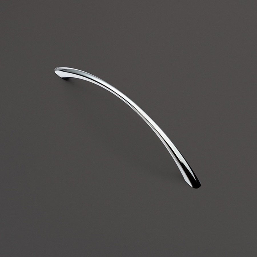 фото Ручка-скоба АРЕС, 128 мм, хром глянцевый