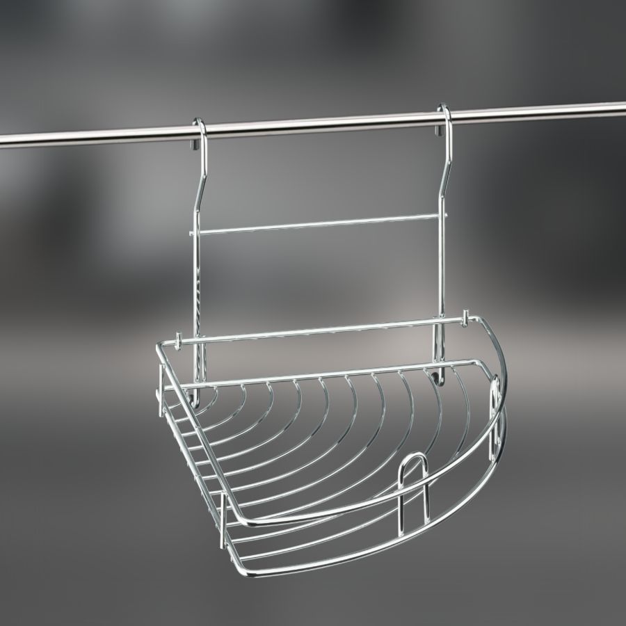 фото Полка угловая CWJ201L-3 ALBA 250x270x240мм