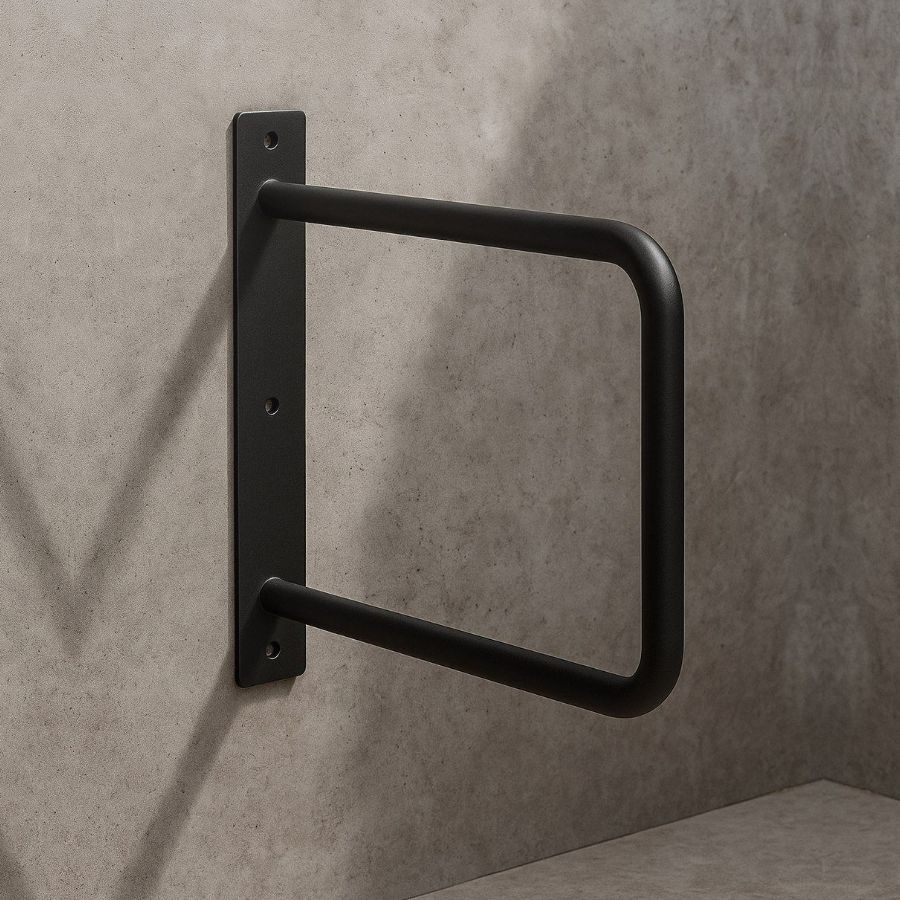 фото Полкодержатель LOFT-8 (220*230), черный (30 кг)