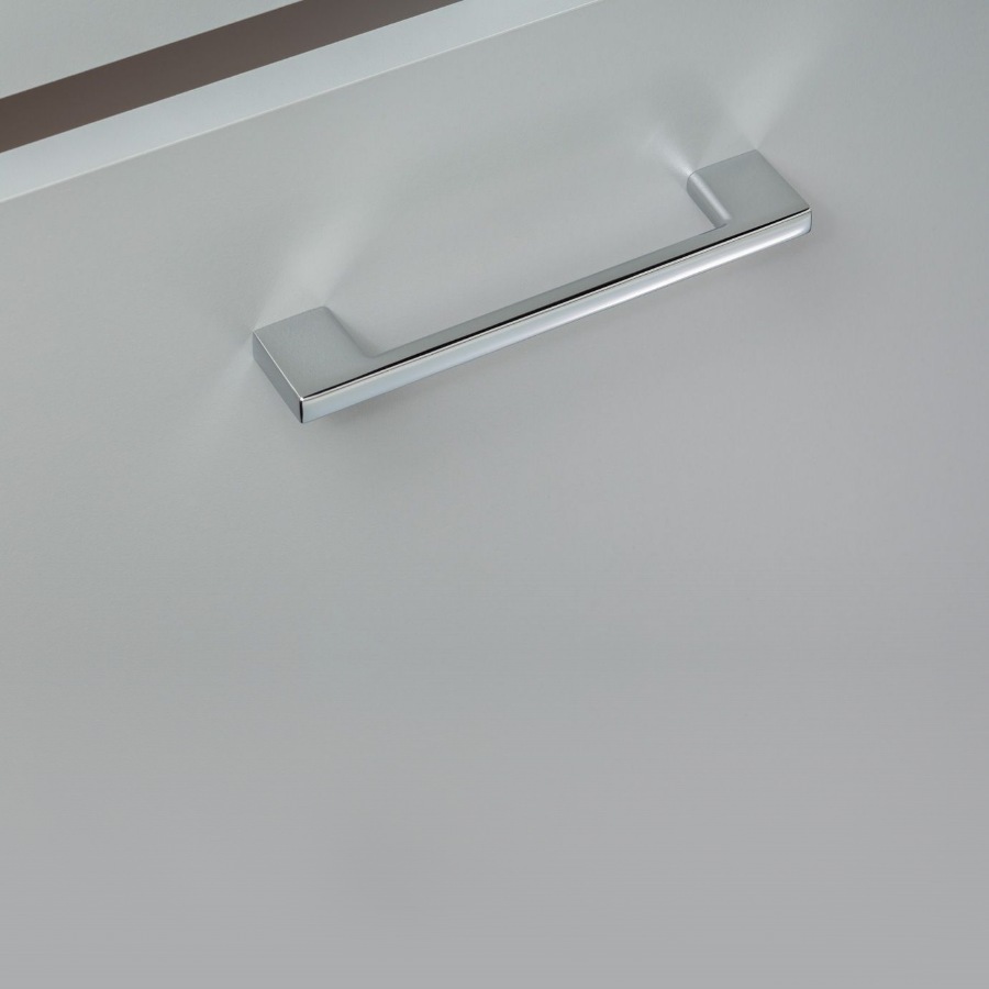 фото Ручка-скоба СИРИУС, 128 мм, хром глянцевый