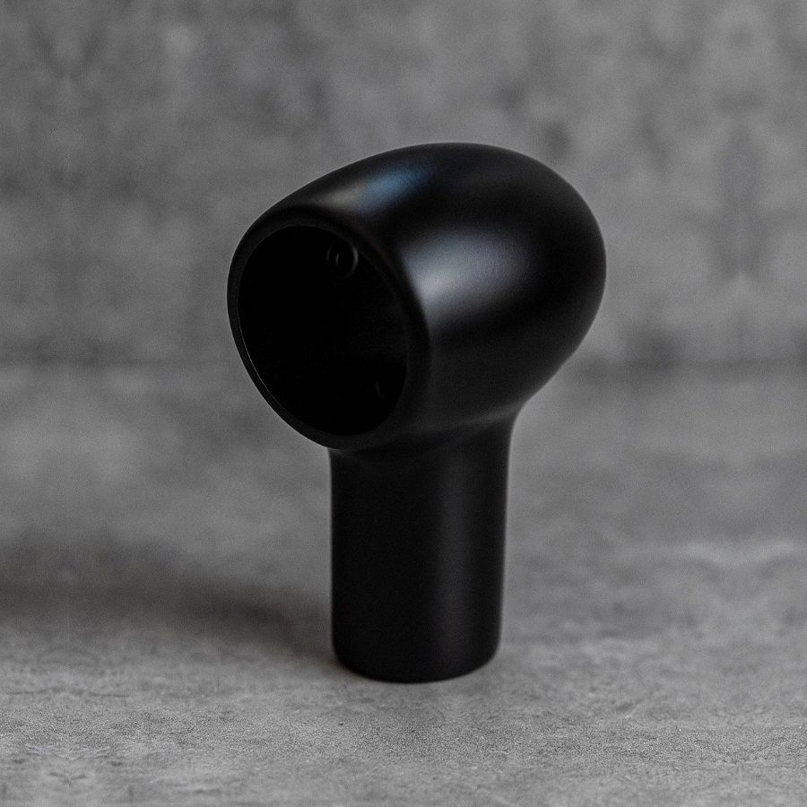 фото Держатель для рейлинга "Ретро", черный матовый