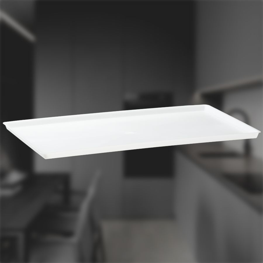 фото Посудосушитель белый в шкаф 400 мм